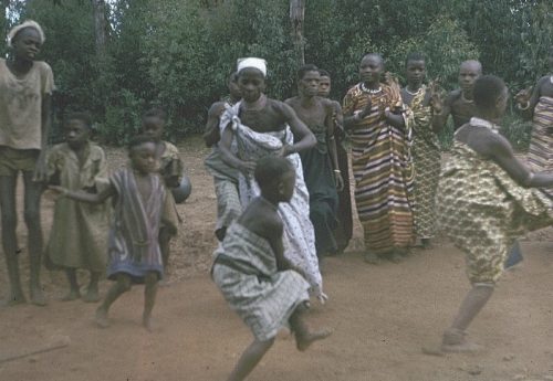Batwa Dancer in 1956 from Smithsonian archives