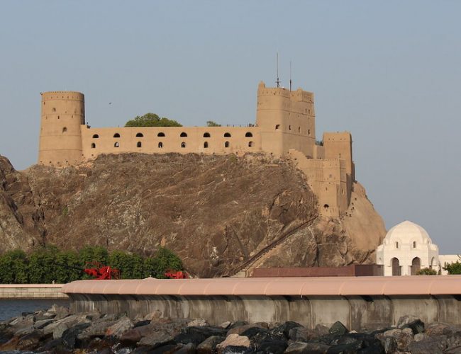 A photo of Jalali Fort in Muscat, Oman,Photo by Hungarian Snow on Foter